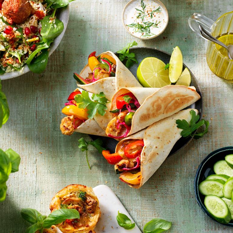 Mini Tacos with Chargrilled Pieces